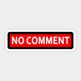 Comment sticker outlet